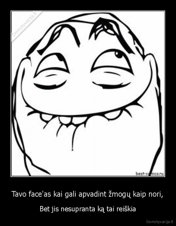 troll, face