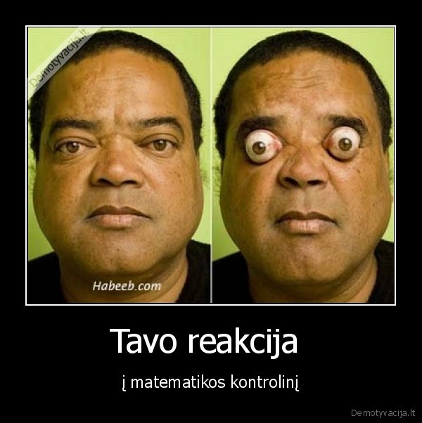 Tavo reakcija 