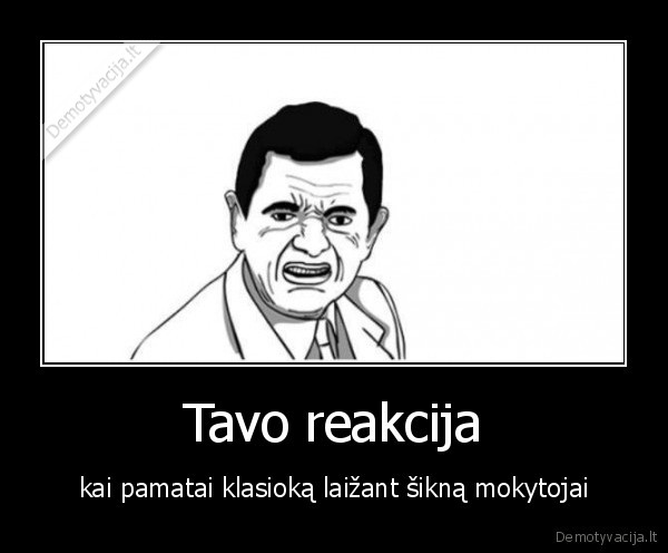 Tavo reakcija