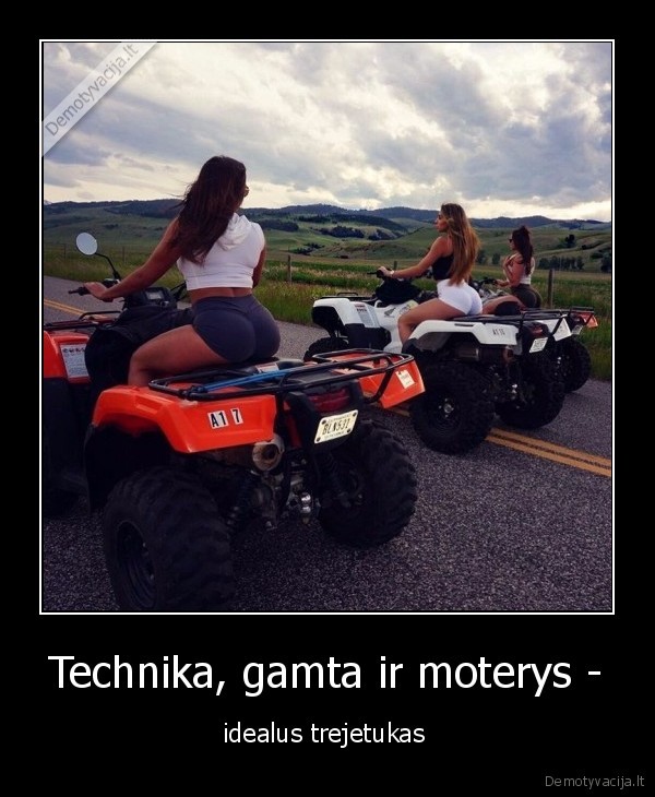 gamta,moterys,technika