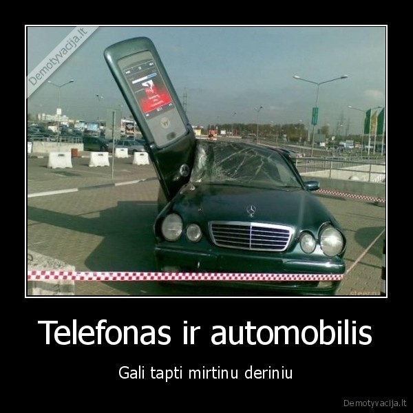 Telefonas ir automobilis