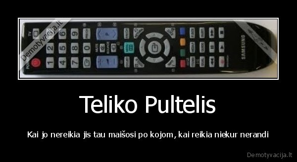 telikas, pultelis