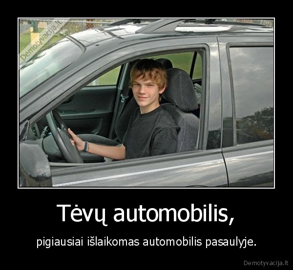 Tėvų automobilis,