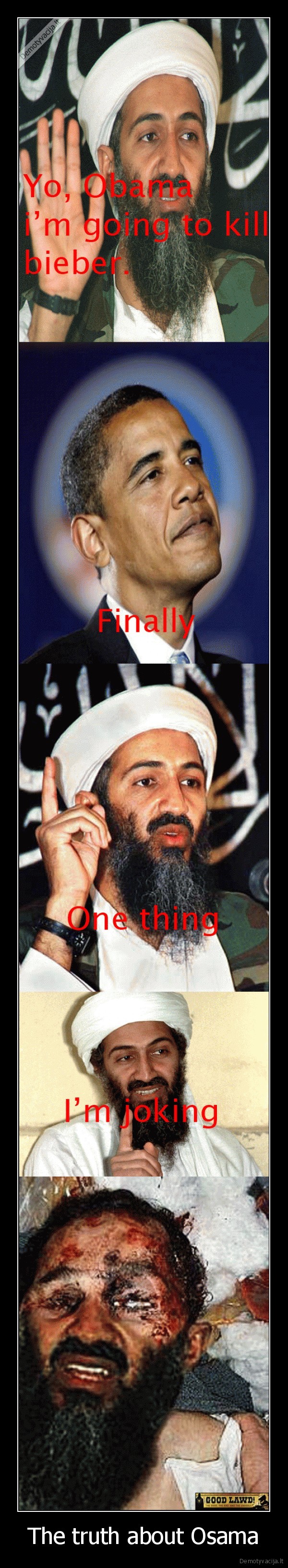 The truth about Osama