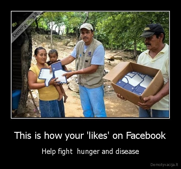 facebook,likes,hunger, in, africa