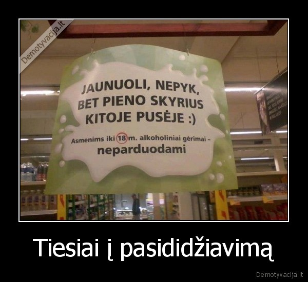 Tiesiai į pasididžiavimą