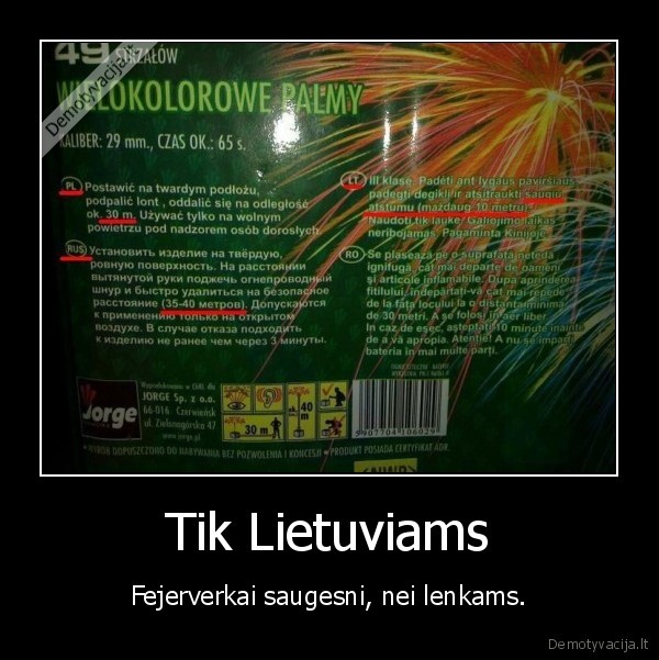 Tik Lietuviams