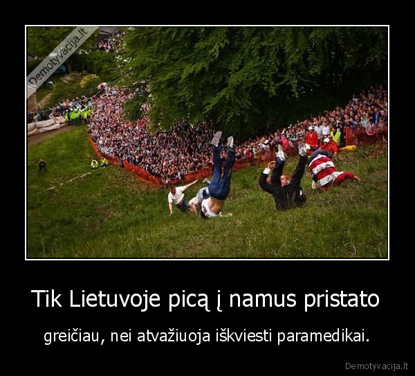 Tik Lietuvoje picą į namus pristato