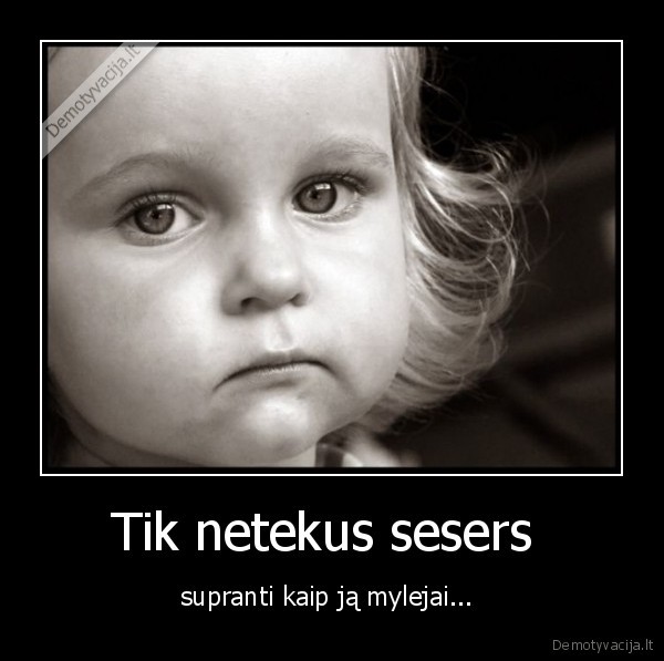 Tik netekus sesers 