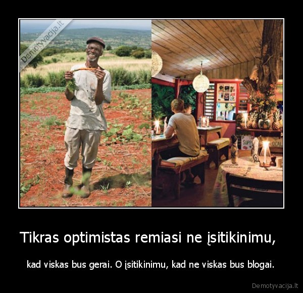 optimistas, blogis, geris, isitikinimas