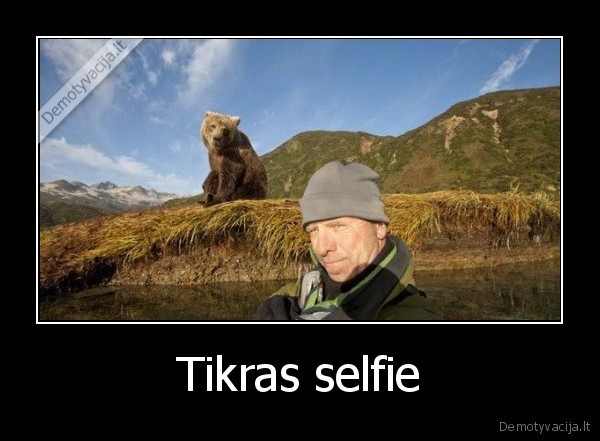 Tikras selfie