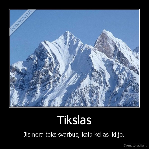 Tikslas