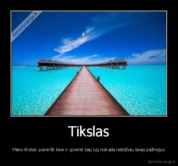 Tikslas