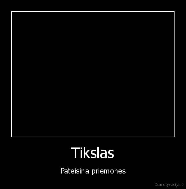 tikslas, pateisina, priemones