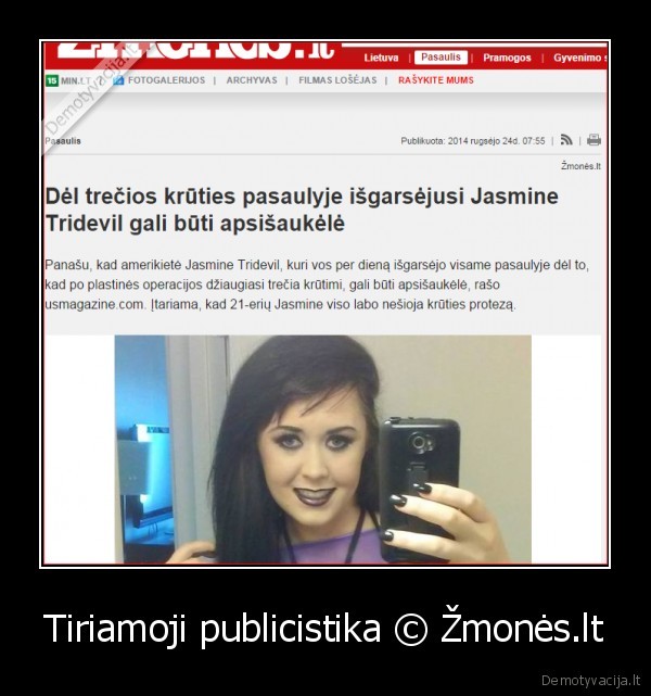 Tiriamoji publicistika © Žmonės.lt