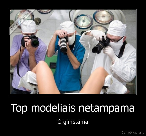 Top modeliais netampama