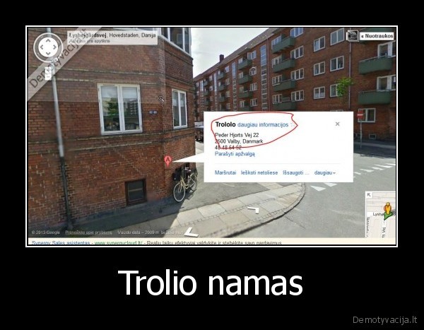 Trolio namas