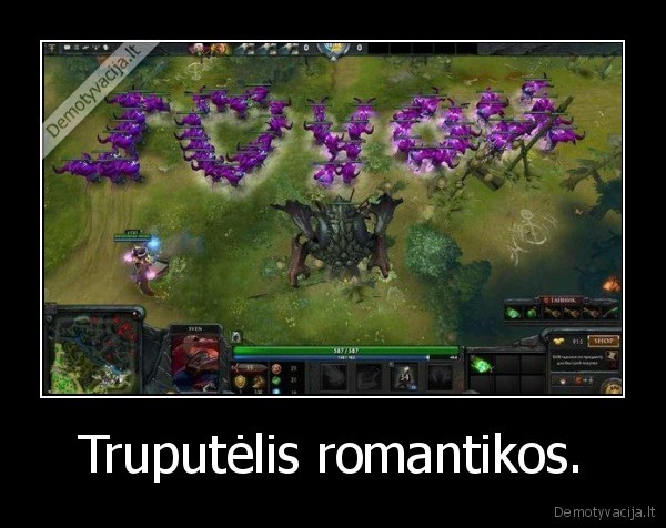 Truputėlis romantikos.