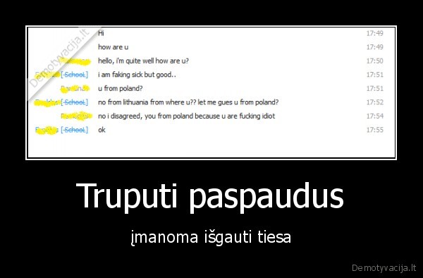 Truputi paspaudus