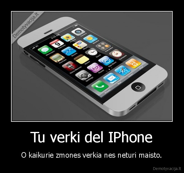 Tu verki del IPhone