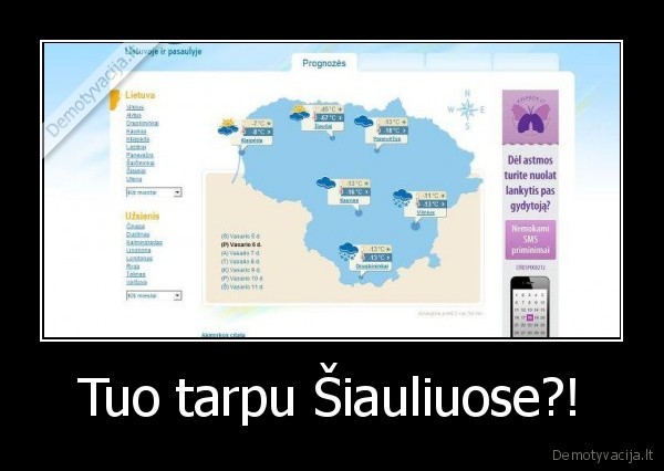 Tuo tarpu Šiauliuose?!