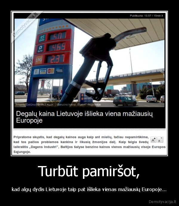 Turbūt pamiršot,