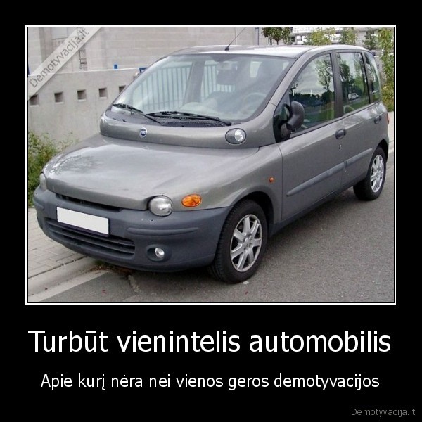 Turbūt vienintelis automobilis