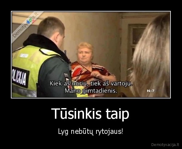 Tūsinkis taip