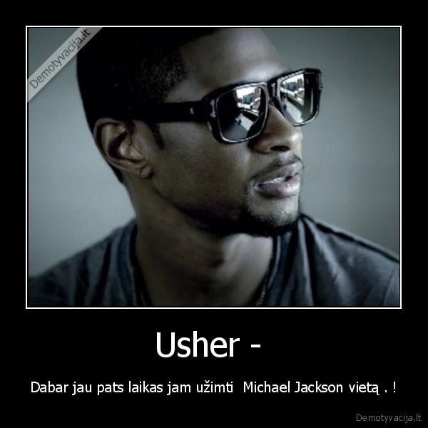 usher,muzika,daininkas