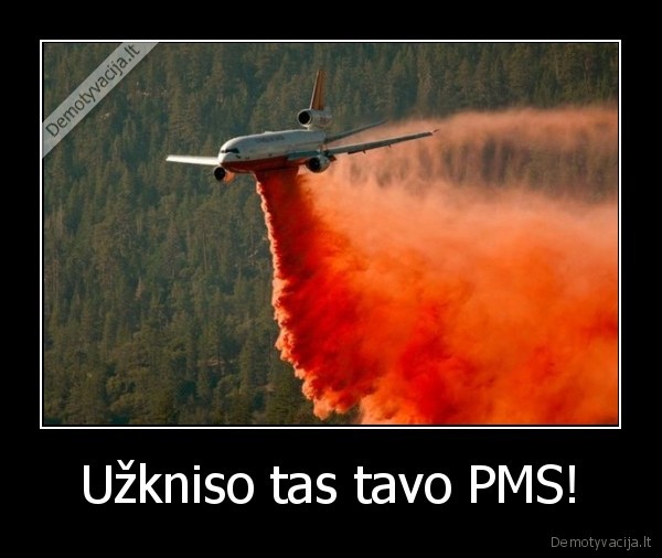 Užkniso tas tavo PMS!