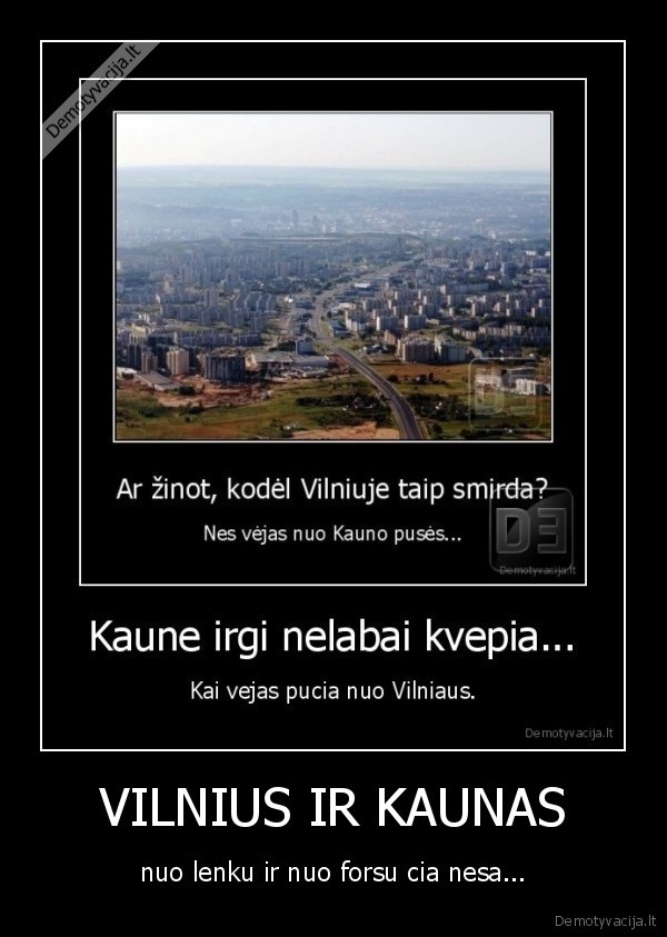 VILNIUS IR KAUNAS