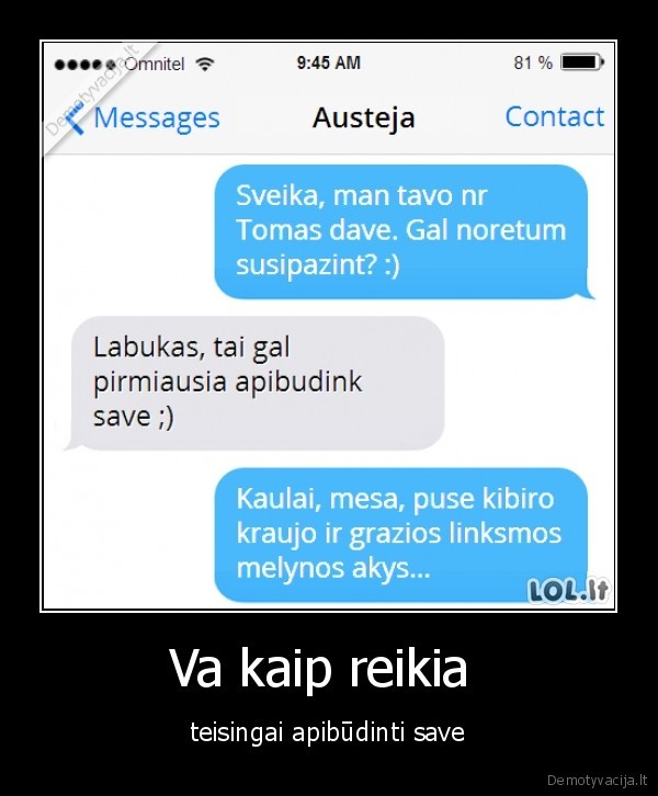 Va kaip reikia 