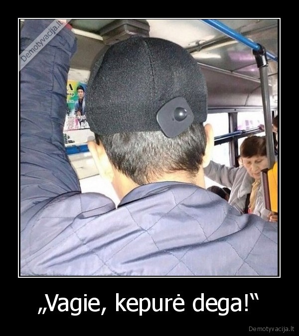 vagis,kepure,autobusas