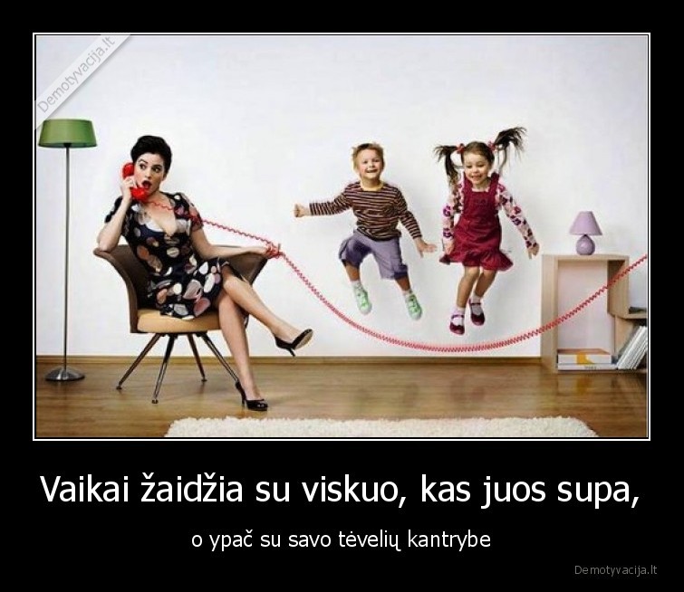 vaikai,zaidzia,su, viskuo,kantrybe