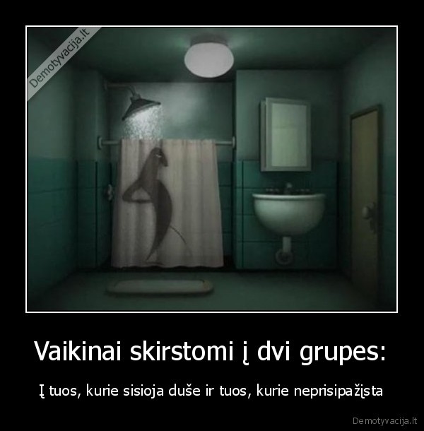 Vaikinai skirstomi į dvi grupes: