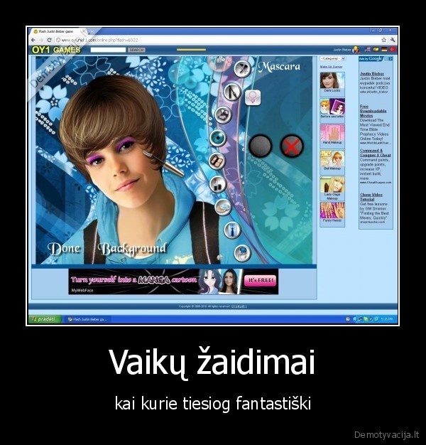 bieber, justin, vaikai, zaidimai