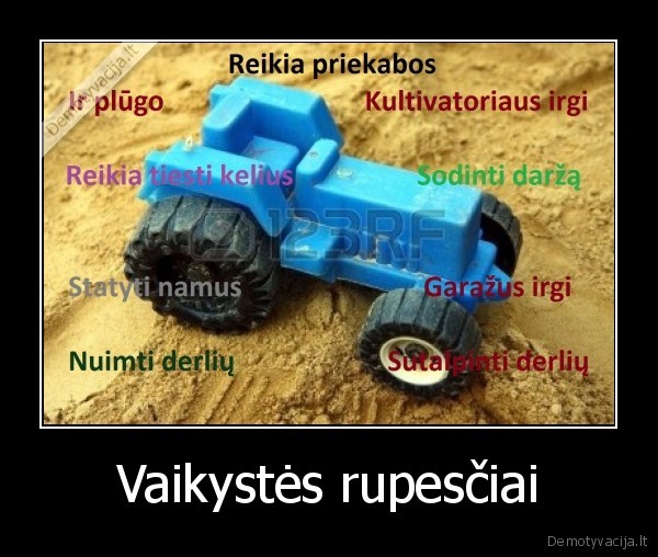 Vaikystės rupesčiai