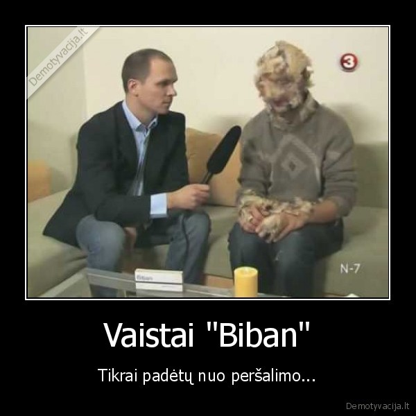 Vaistai &quot;Biban&quot;