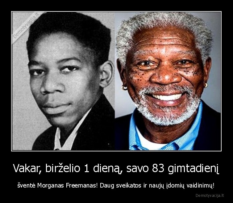 morganas,freemanas,gimtadienis,morgan, freeman