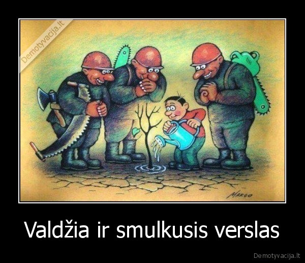 Valdžia ir smulkusis verslas