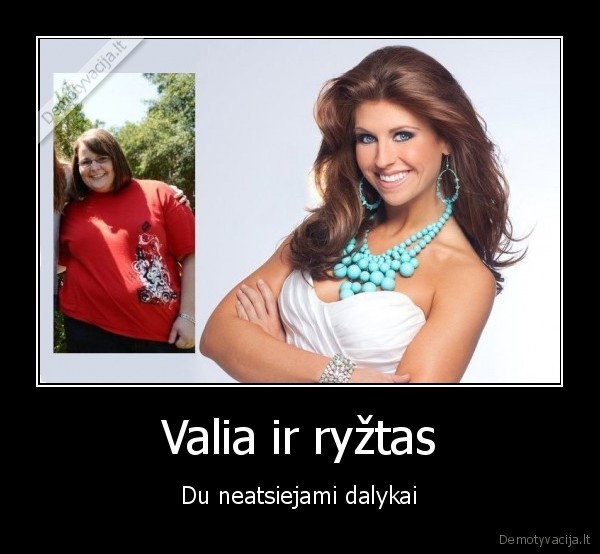 Valia ir ryžtas