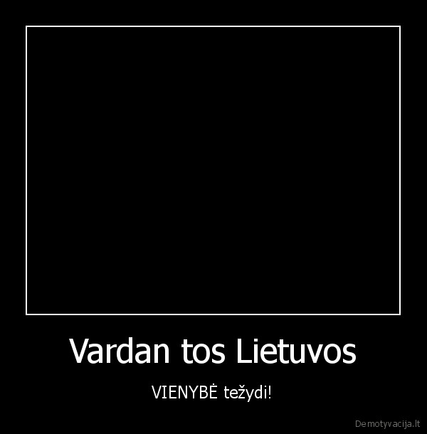 Vardan tos Lietuvos