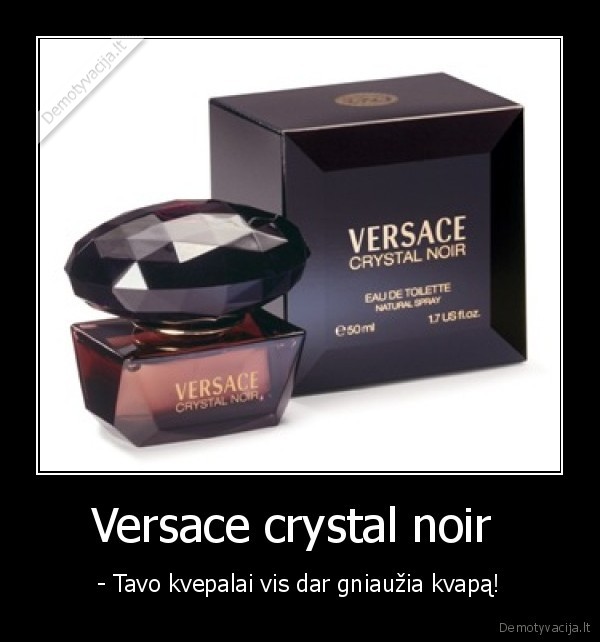 Versace crystal noir 