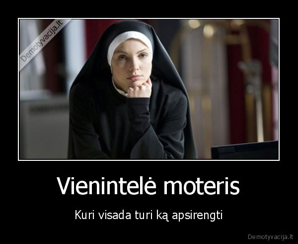 Vienintelė moteris