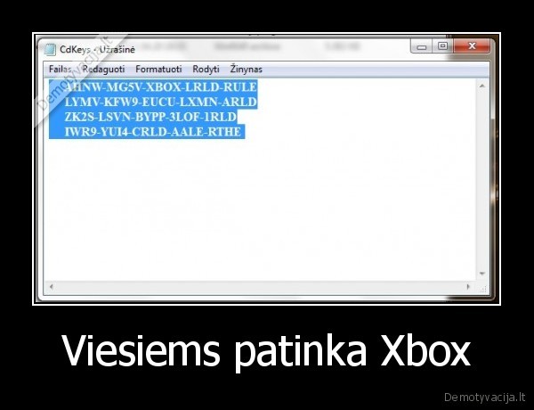 Viesiems patinka Xbox