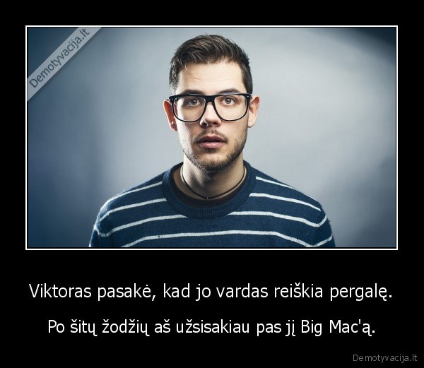 viktoras,vardas,macdonalds,big, mac