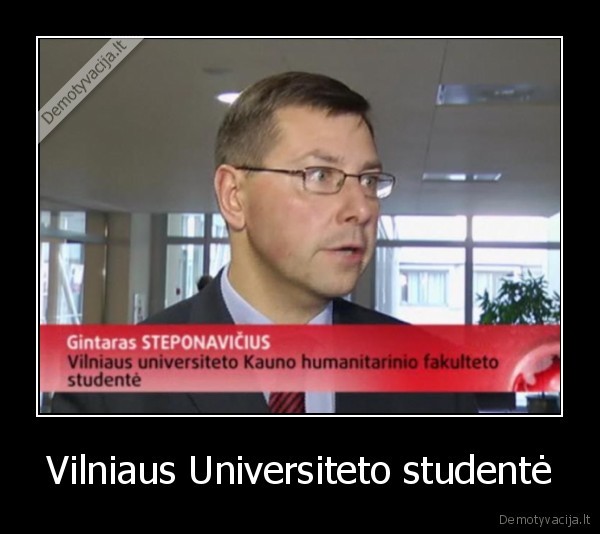 Vilniaus Universiteto studentė