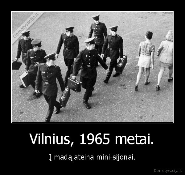 Vilnius, 1965 metai.