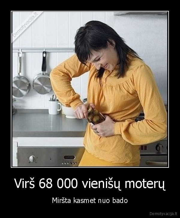 Virš 68 000 vienišų moterų