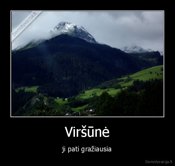 Viršūnė